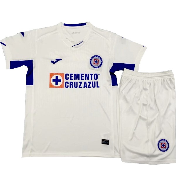 Camiseta Cruz Azul Segunda equipación Niños 2019-2020 Blanco